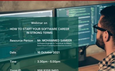 Webinar on Software Career
